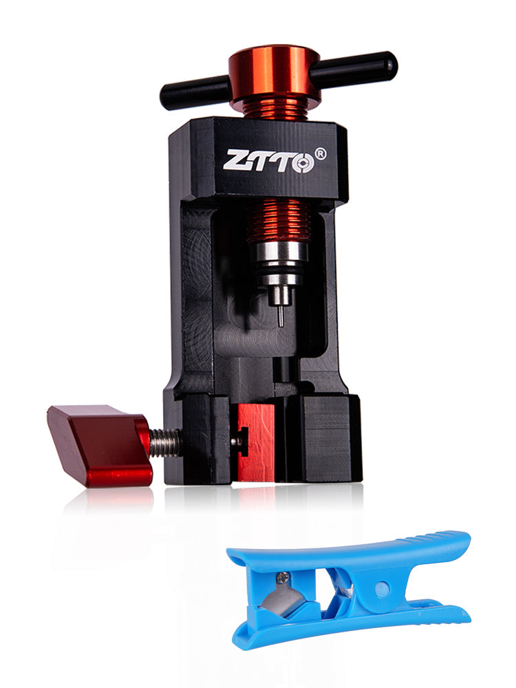 CowLost | ztto-bicycle-hydraulic-disc-brake-oil-needle-tool-driver-hose-cutter-cable-pliers-olive-connector-insert-bh59-bh90-install-press |17