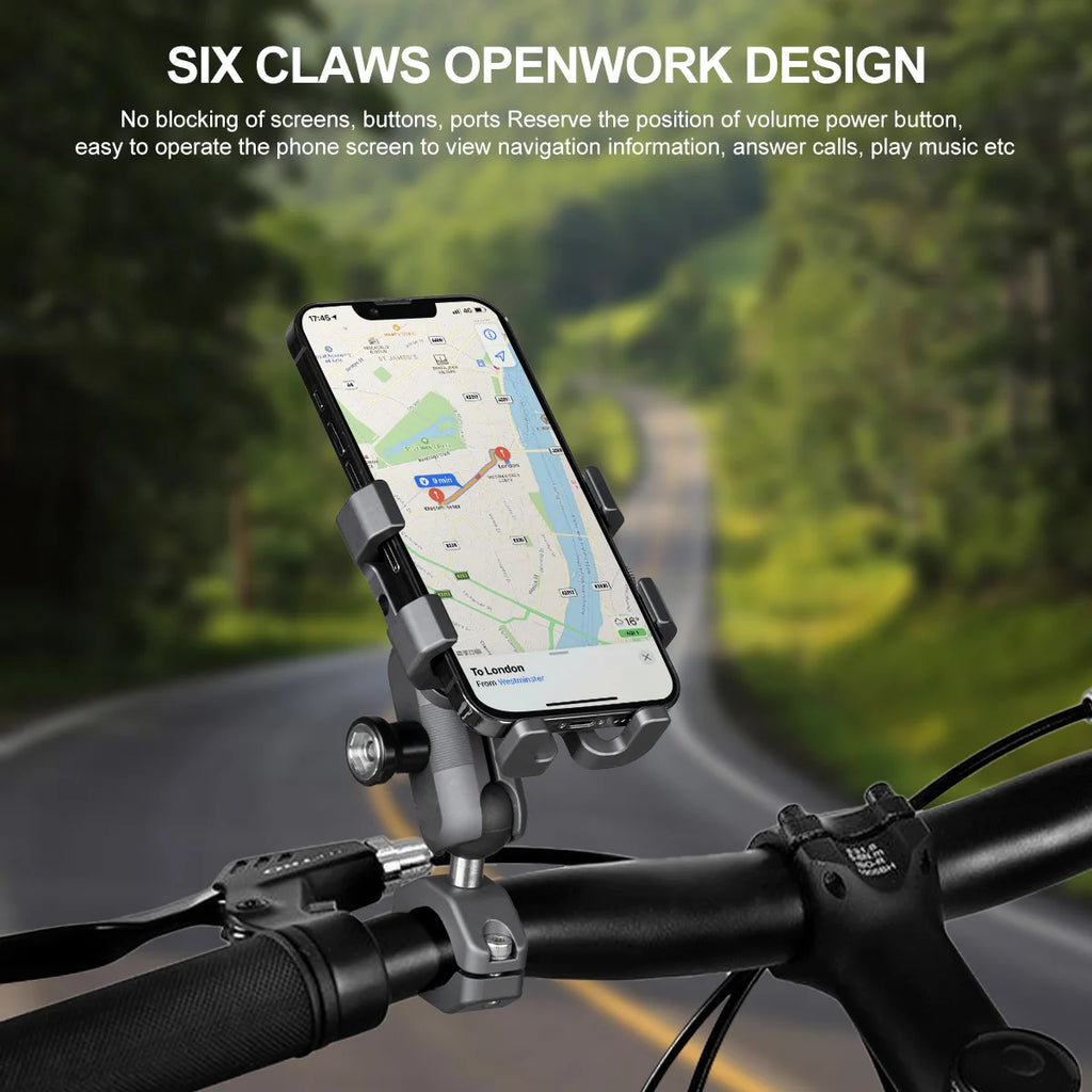 CowLost | product_id-fanaue-motorcycle-phone-holder-with-vibration-dampener-for-atv-utv-scooter-handlebar-gps |8
