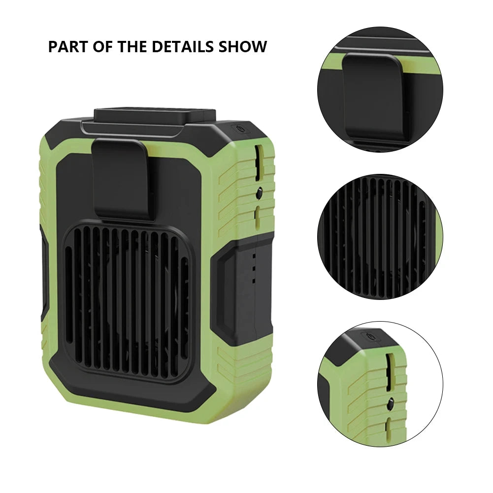CowLost | product_id-portable-usb-rechargeable-3-speed-4000mah-bladeless-waist-fan-hands-free-cooling |5