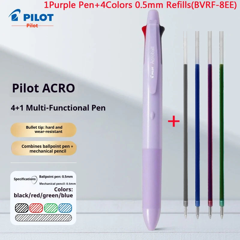 CowLost | product_id-pilot-acroball-4-color-multi-pen-with-0-5-0-7mm-mechanical-pencil-smooth-ink-writing-tool |38