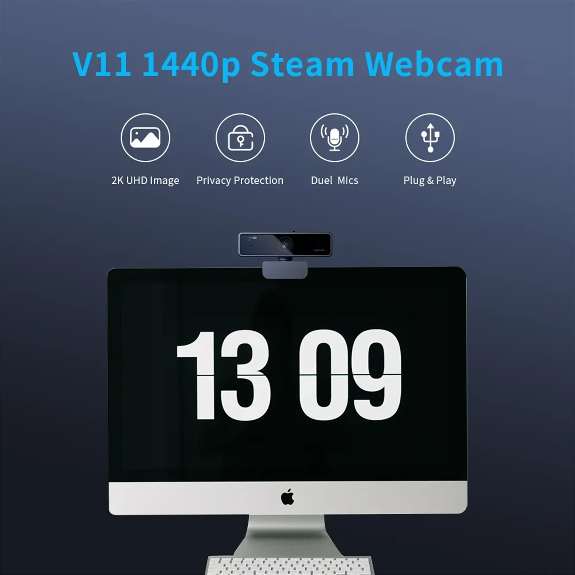 CowLost | nuroum-v11-high-quality-1080p-60fps-full-hd-plug-and-play-computer-usb-web-camera |3