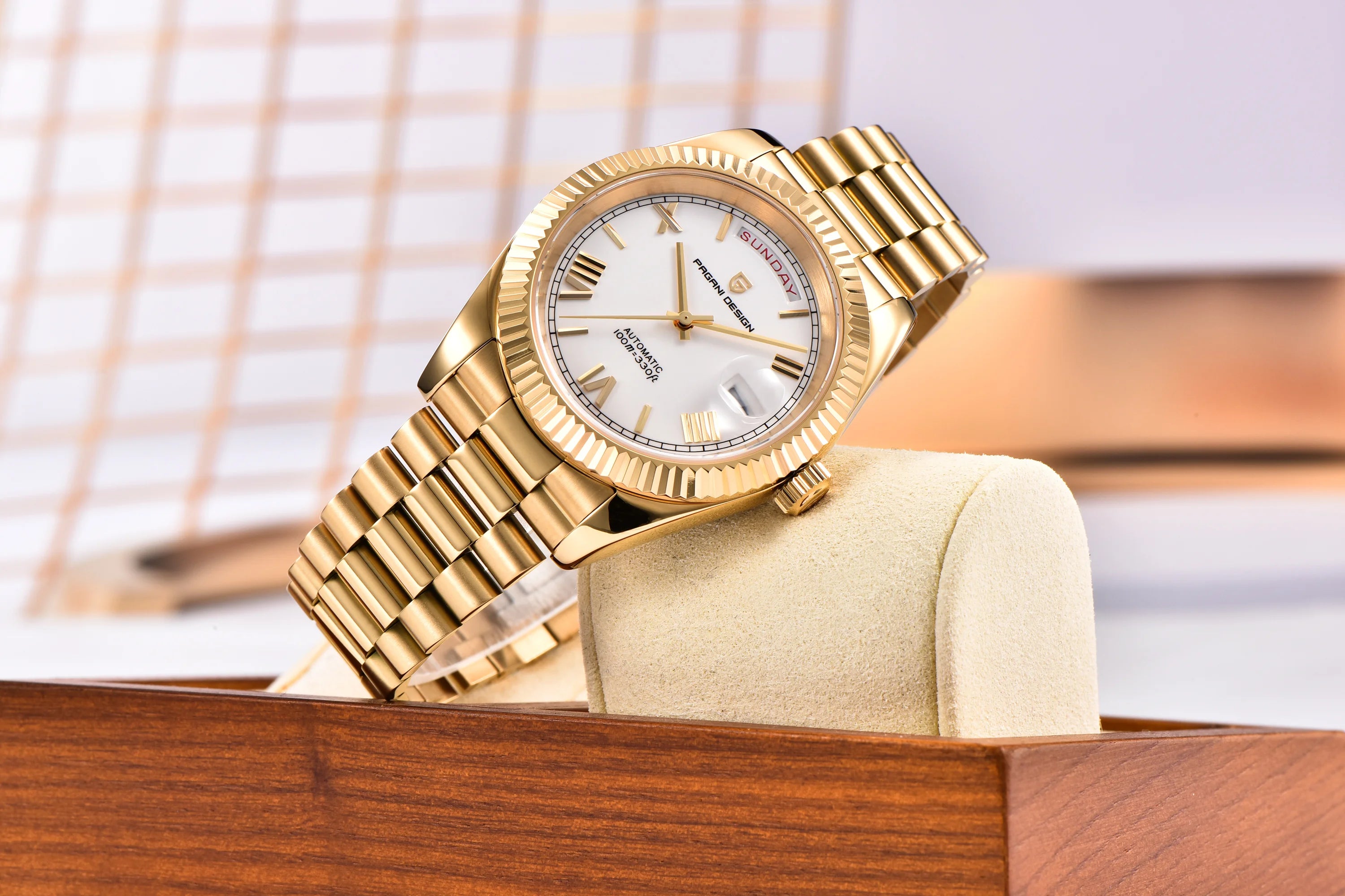 CowLost | pagani-design-mens-watches-dd40-gold-white-luxury-automatic-watch |11