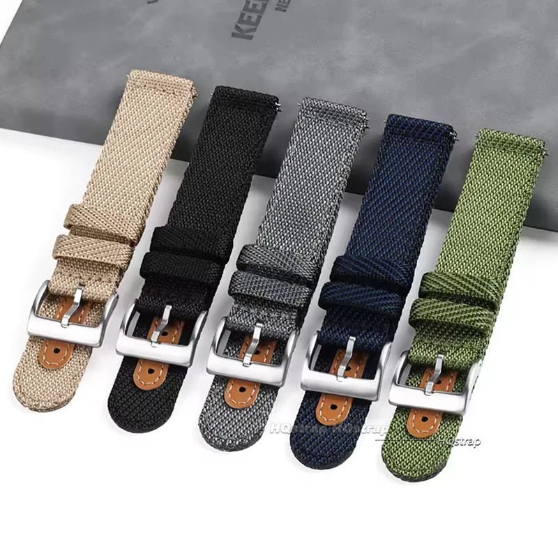 CowLost | product_id-nylon-canvas-quick-release-watch-strap-18-20-22mm-for-samsung-galaxy-watch-7-6-5-4-3-huawei |3