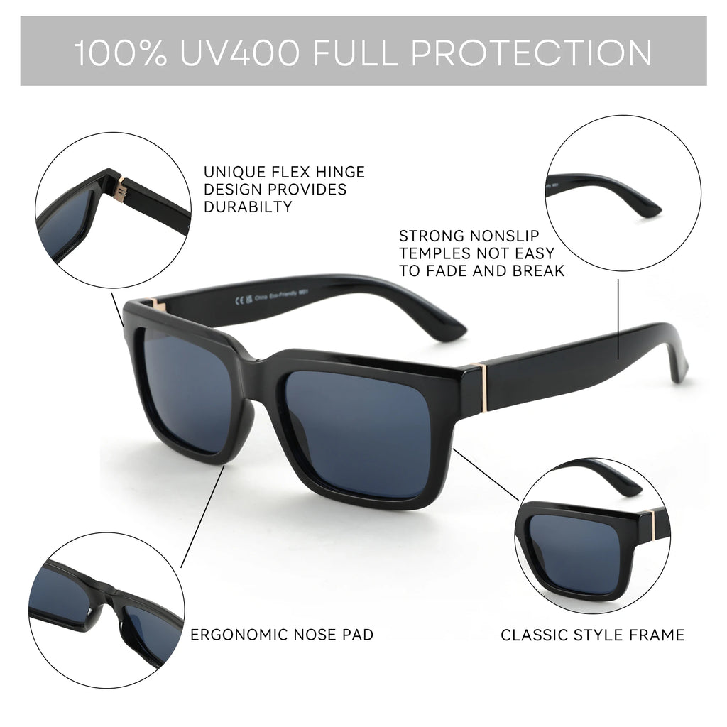 CowLost | zenottic-2026-new-fashion-square-polarized-sunglasses-women-men-uv400-protection |3