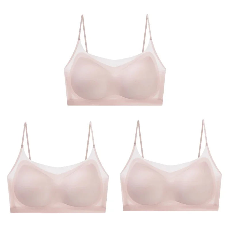 CowLost | product_id-fallsweet-3pcs-wireless-seamless-ice-silk-push-up-bra-for-small-cups-women |12