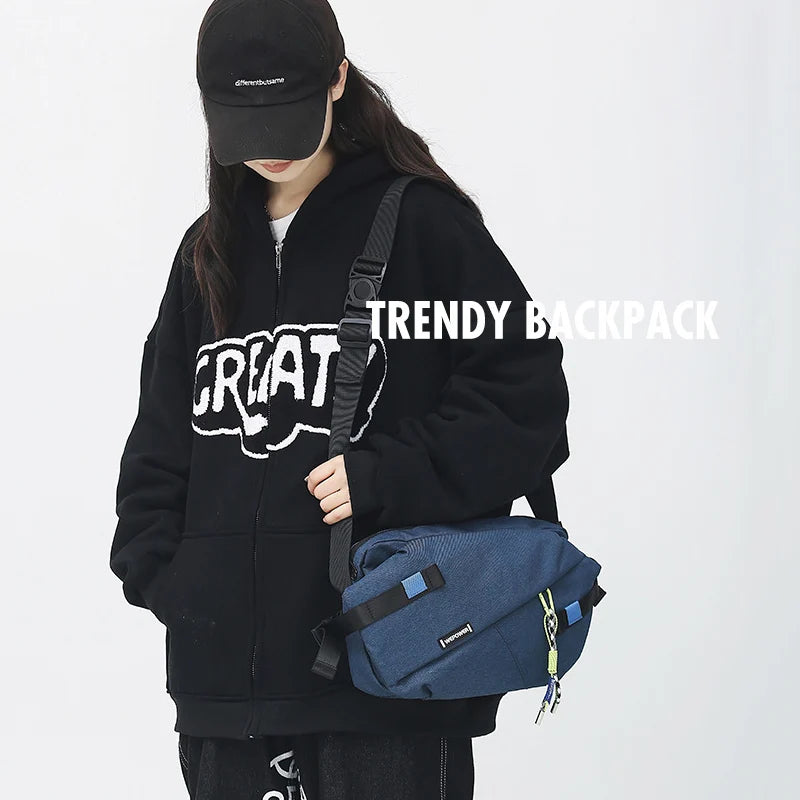 CowLost | uncategorized-high-quality-nylon-panelled-waist-packs-unisex-chest-crossbody-bag |6