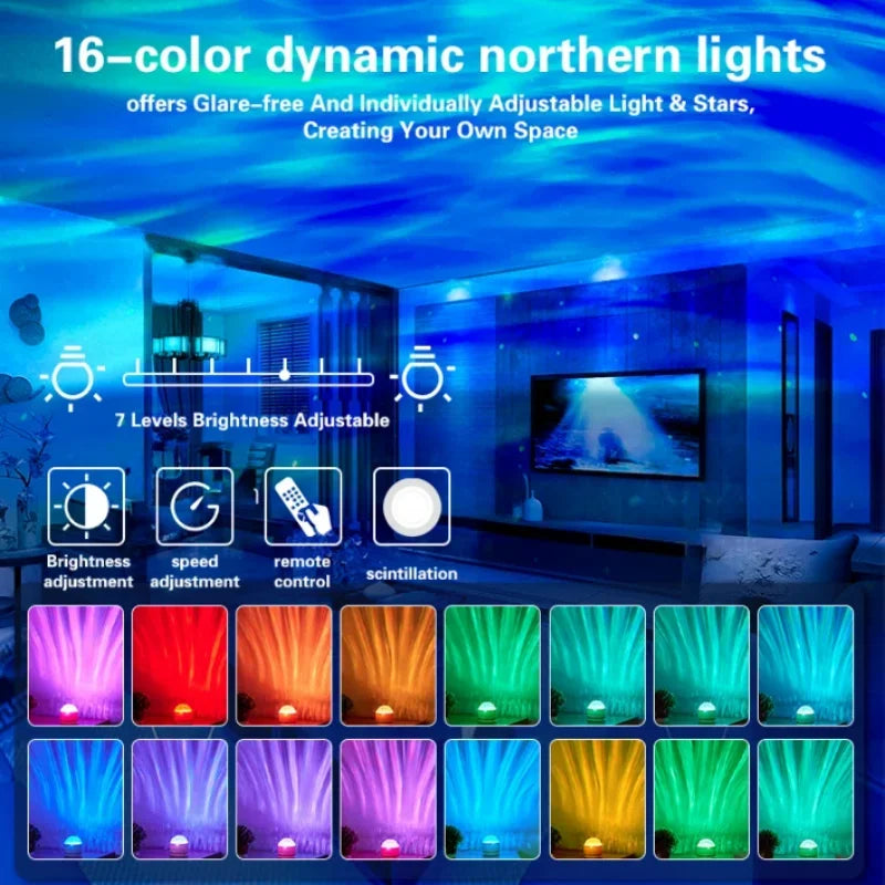 CowLost | product_id-usb-led-aurora-starry-sky-projector-night-light-for-bedroom-and-living-room-decor |2