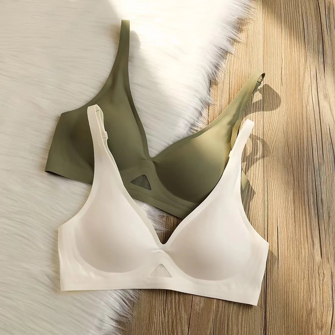 CowLost | product_id-2-pack-seamless-non-wire-deep-v-push-up-bras-for-women-comfortable-fit |6
