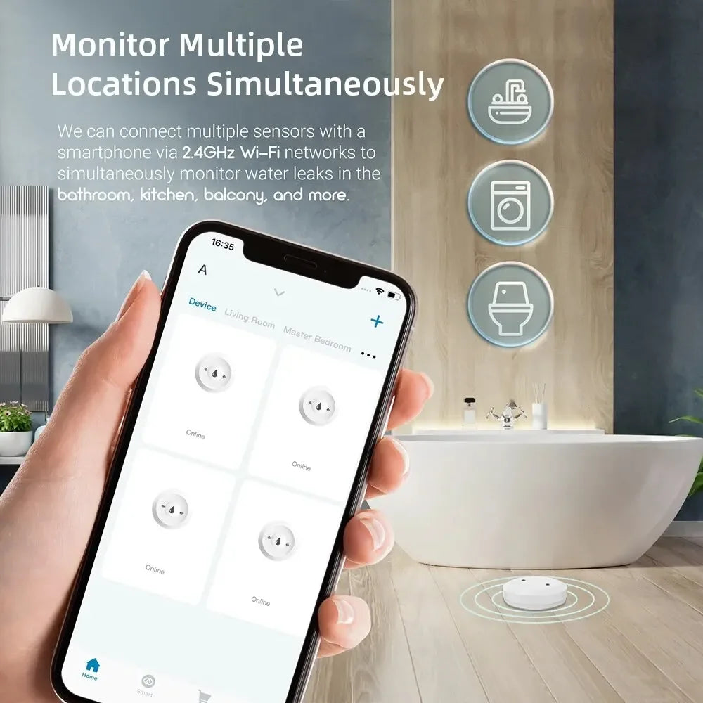 CowLost | water-flood-detectors-product_id-zigbee-water-leak-detector-flood-sensor-alarm-for-kitchen-bathroom-basement-compatible-with-tuya-smart-life-alexa-google-assistant |5