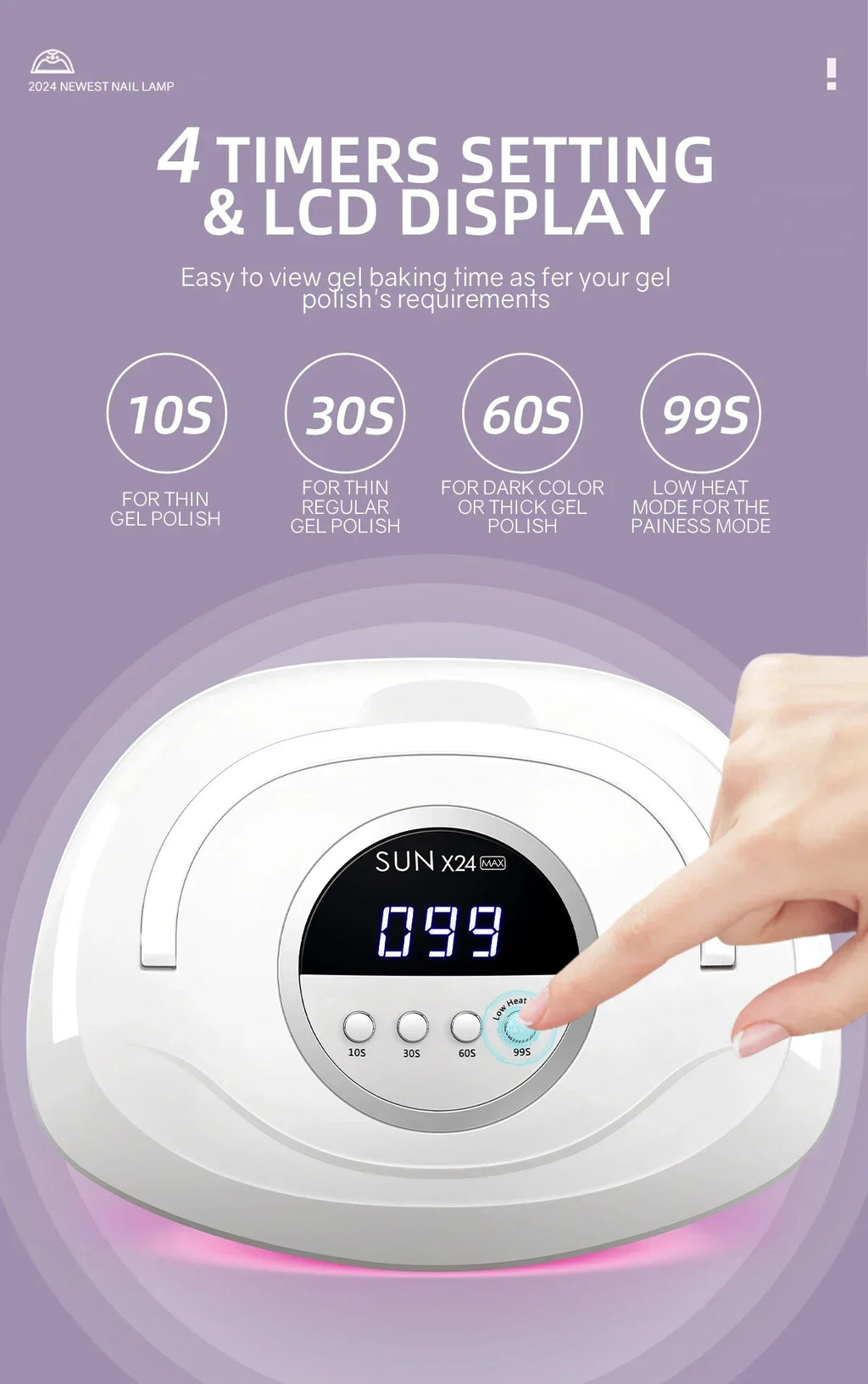 CowLost | uncategorized-380w-uv-led-nail-lamp-with-84-leds-for-manicure-gel-polish-drying |9