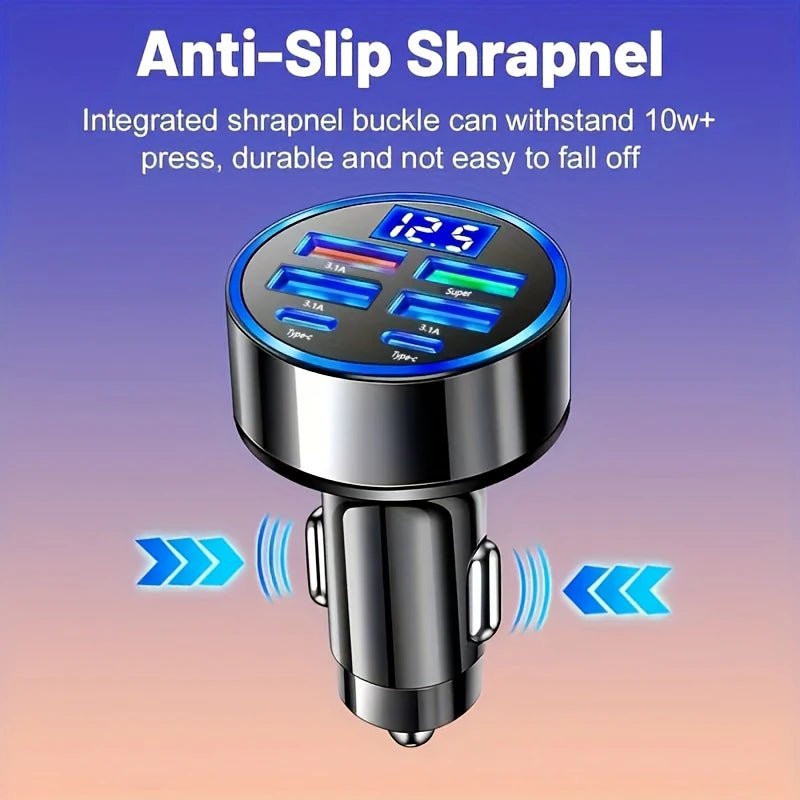 CowLost | product_id-350w-usb-c-car-charger-pd-qc3-0-fast-charge-adapter-for-iphone-samsung-huawei-xiaomi |3