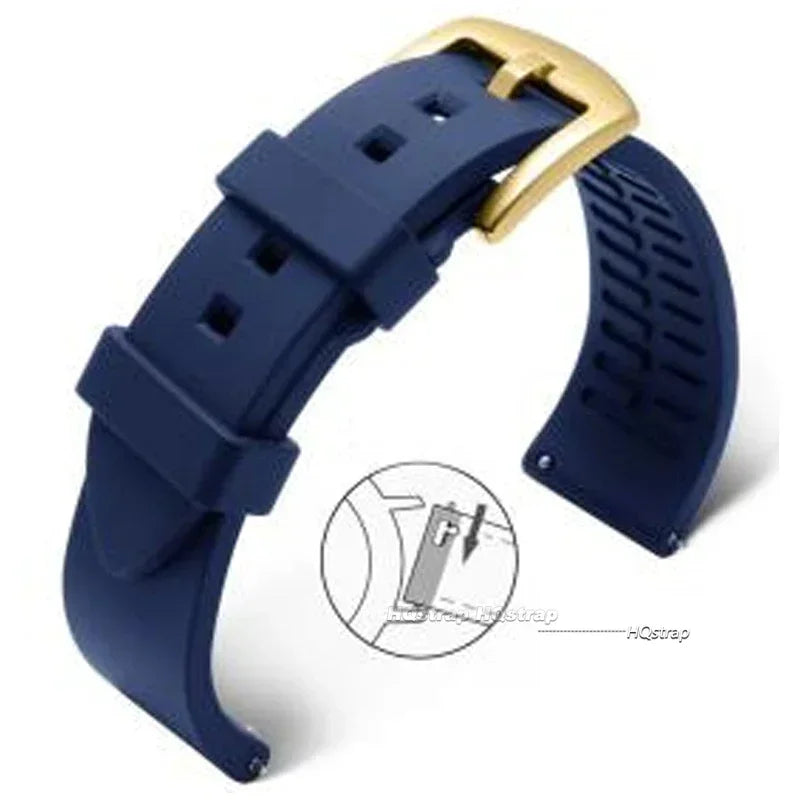 CowLost | product_id-quick-release-silicone-sports-watch-strap-18-24mm-black-green-orange-blue |20