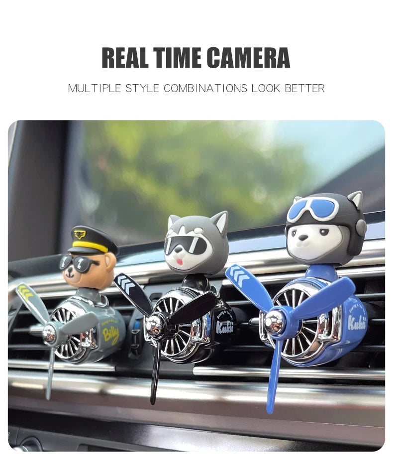 CowLost | product_id-no-perfume-diy-rotating-propeller-plane-dog-pilot-car-air-freshener-diffuser |13