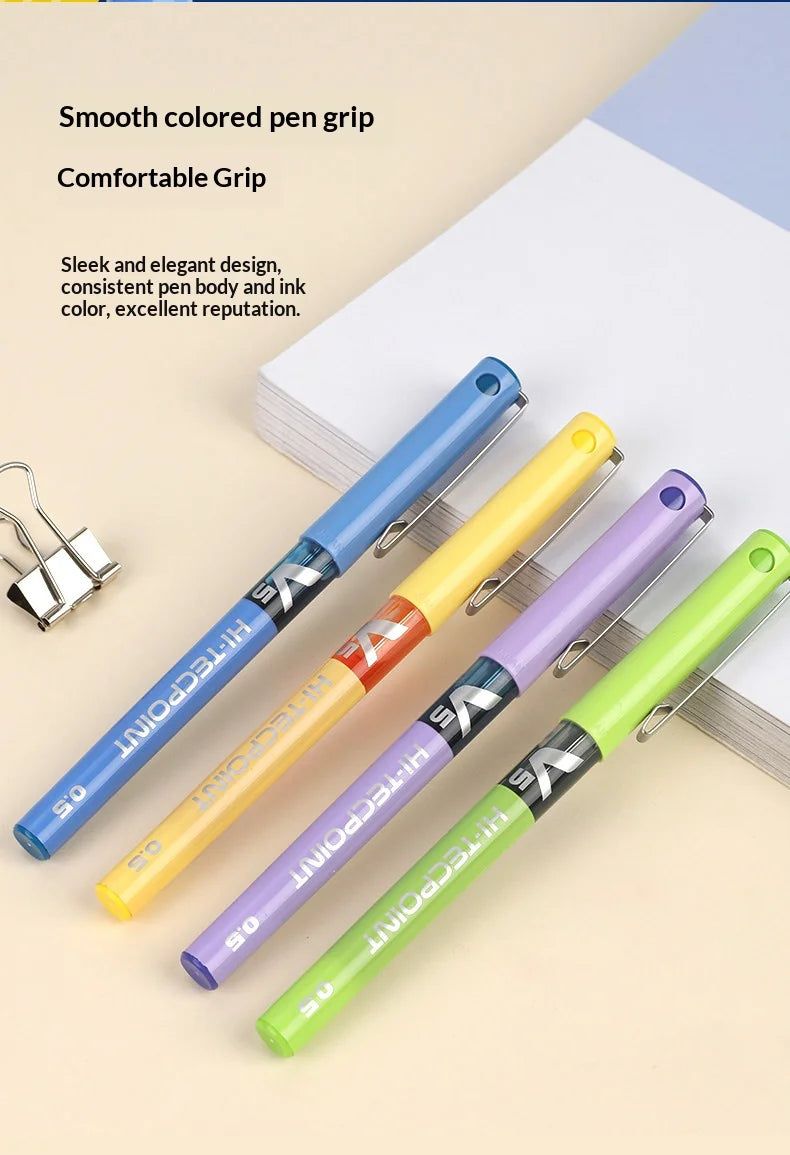 CowLost | product_id-pilot-bx-v5-12-color-0-5mm-rollerball-pens-anti-leak-smooth-ink-for-journaling-art-projects |7
