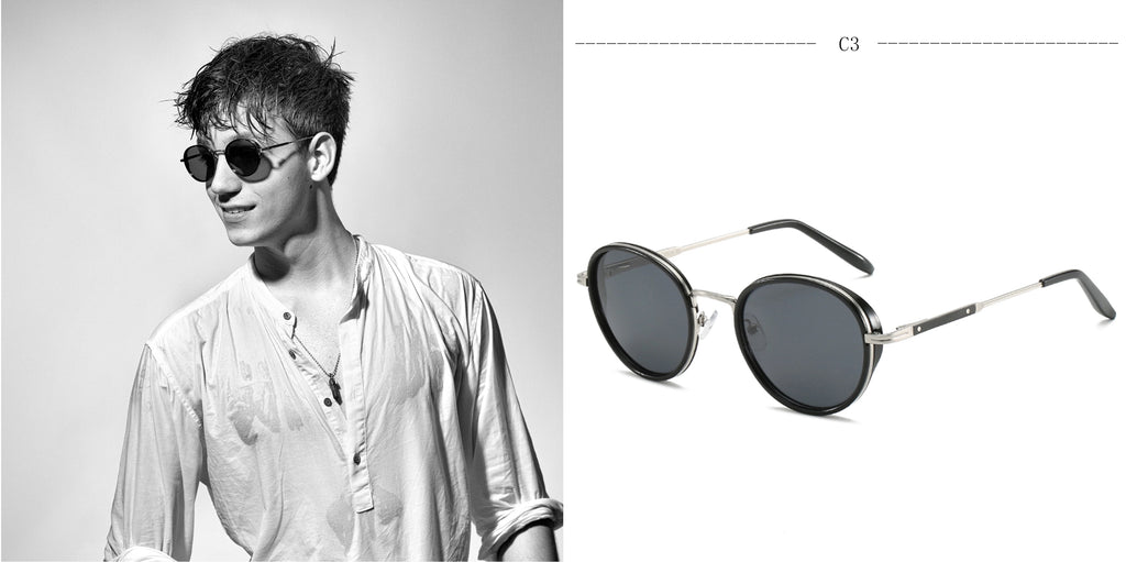 CowLost | zenottic-steampunk-sunglasses-round-polarized-mirror |9