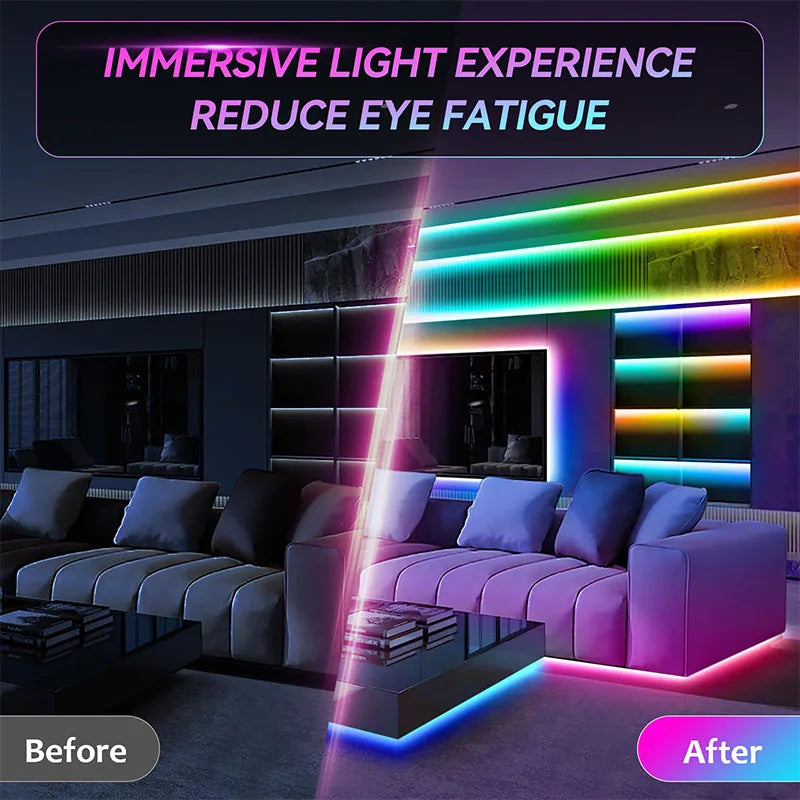 CowLost | light-ropes-strings-product_id-smart-usb-rgb-led-strip-lights-with-app-control-and-music-sync-for-tv-backlight-and-party-decor |3