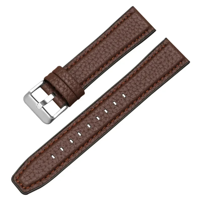 CowLost | product_id-waterproof-leather-watch-strap-for-rolex-seiko-with-slub-litchi-smooth-patterns |43