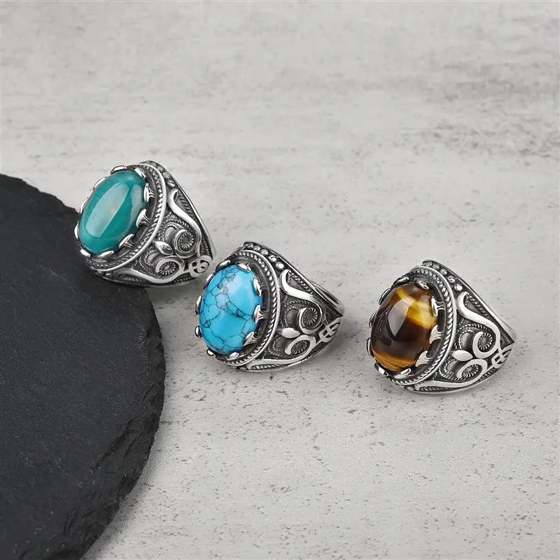 CowLost | jiayiqi-vintage-handmade-oval-rings-for-men |2