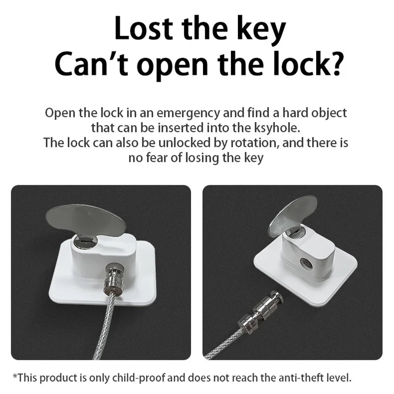 CowLost | multi-functional-baby-safety-lock-with-key-limiter-drawer-refrigerator-locks |12