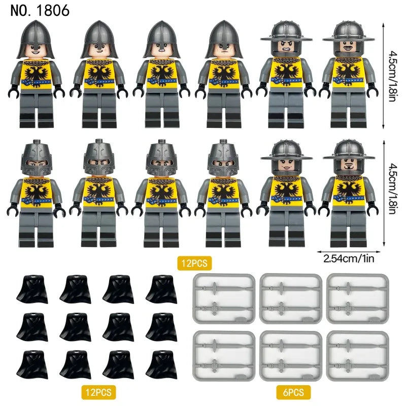 CowLost | product_id-medieval-corps-assembled-toys-shields-figures-humanoid-dolls-birthday-gifts |7