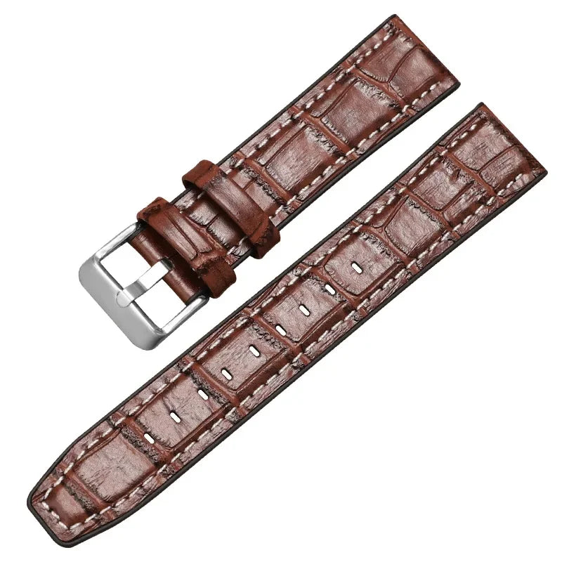 CowLost | product_id-waterproof-leather-watch-strap-for-rolex-seiko-with-slub-litchi-smooth-patterns |47