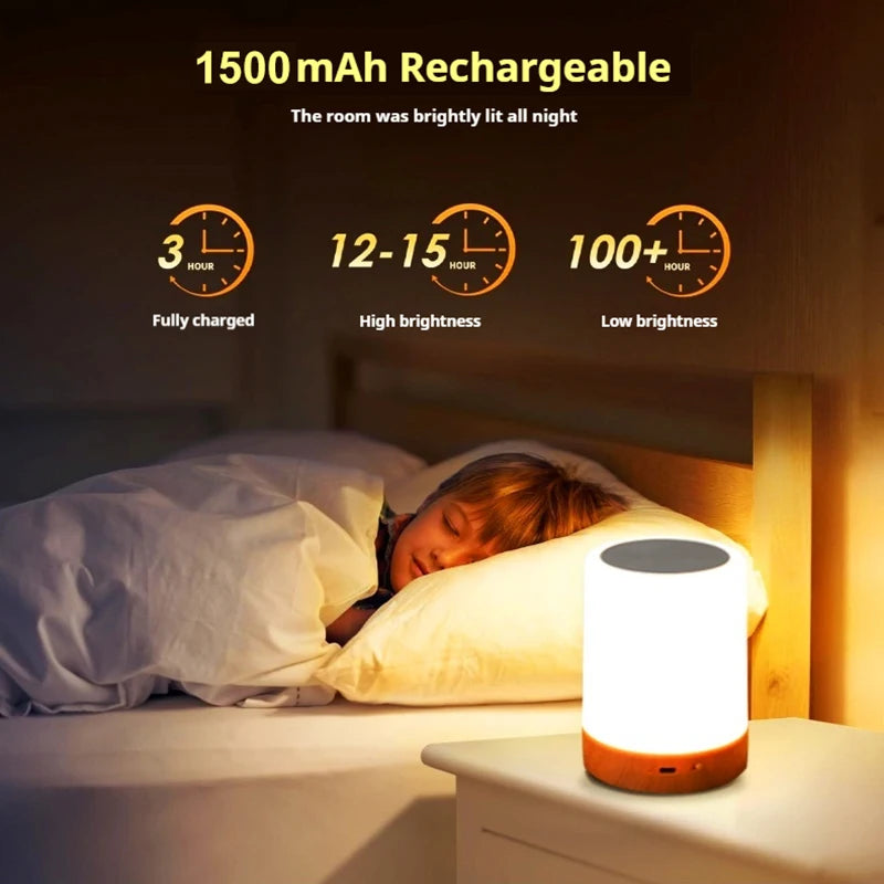 CowLost | product_id-kfvc-usb-rechargeable-16-color-touch-control-rgb-bedside-night-lamp |3