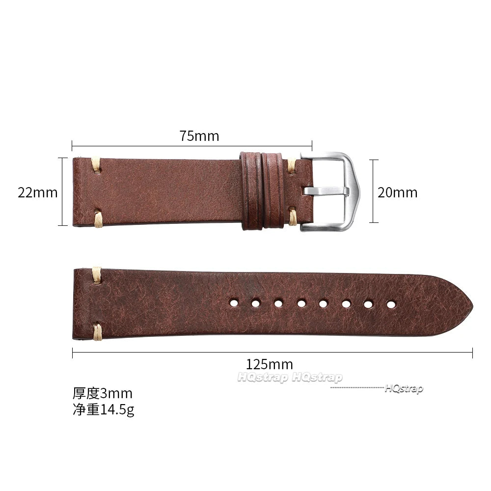 CowLost | product_id-handmade-genuine-cowhide-leather-watch-strap-18-22mm-quick-release-for-seiko-omega |8