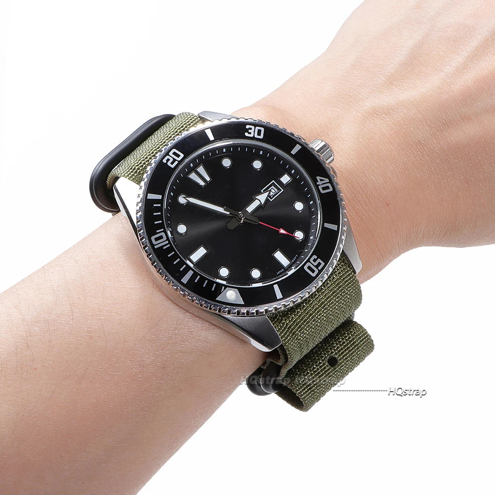 CowLost | product_id-ribbed-nylon-sport-watch-band-with-black-ring-buckle-18-24mm-unisex-strap |13