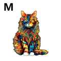CowLost | unique-cat-pattern-wooden-puzzle-irregular-animal-shapes-leisure-toys-the-gift-for-halloween-christmas-birthday |7