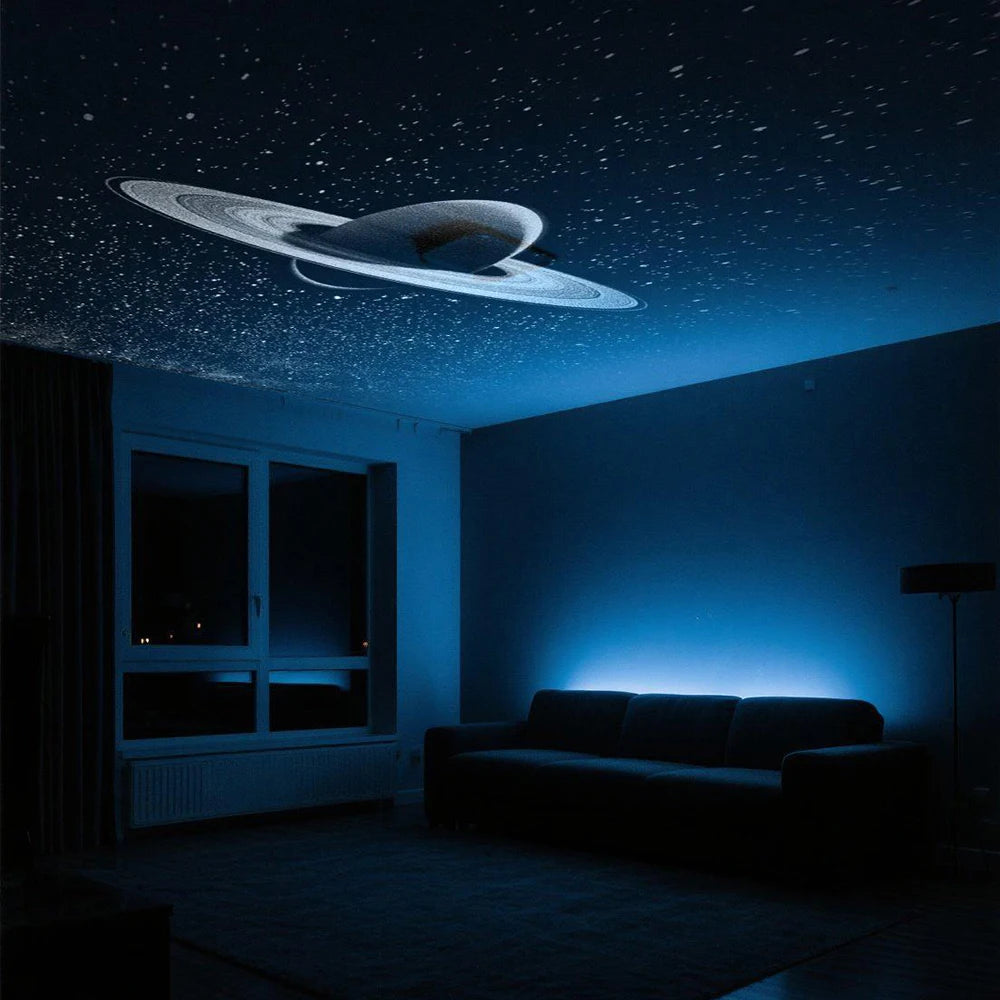 USB Car Interior LED Starry Galaxy Atmosphere Projector Light