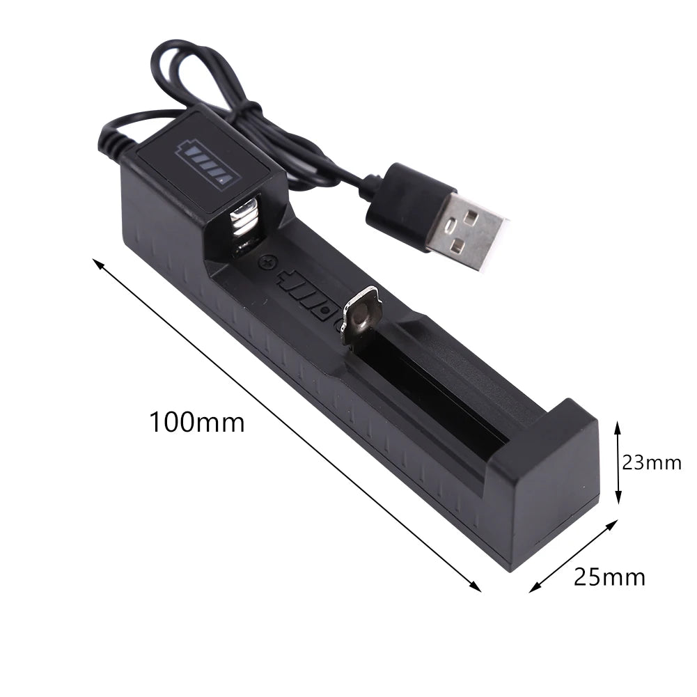 CowLost | product_id-universal-usb-1-slot-smart-quick-charger-for-18650-14500-16340-18500-26650-batteries |3