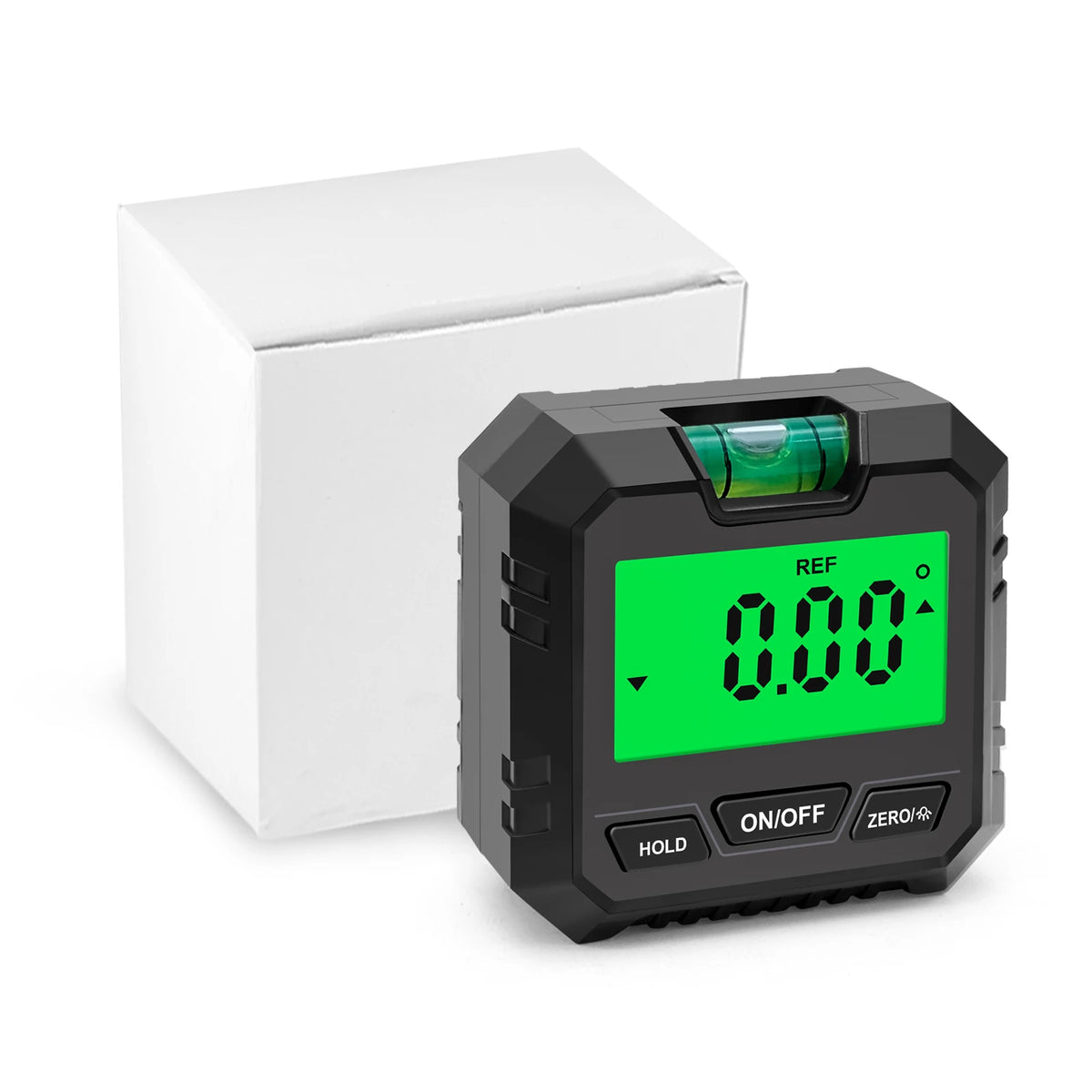 Mini Digital Magnetic Protractor Inclinometer 360° Angle Gauge with Backlight