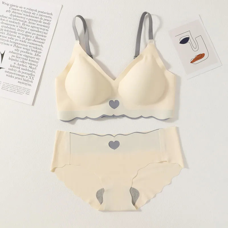 CowLost | product_id-women-push-up-wirefree-bra-and-low-waist-panties-set-comfortable-lingerie |12