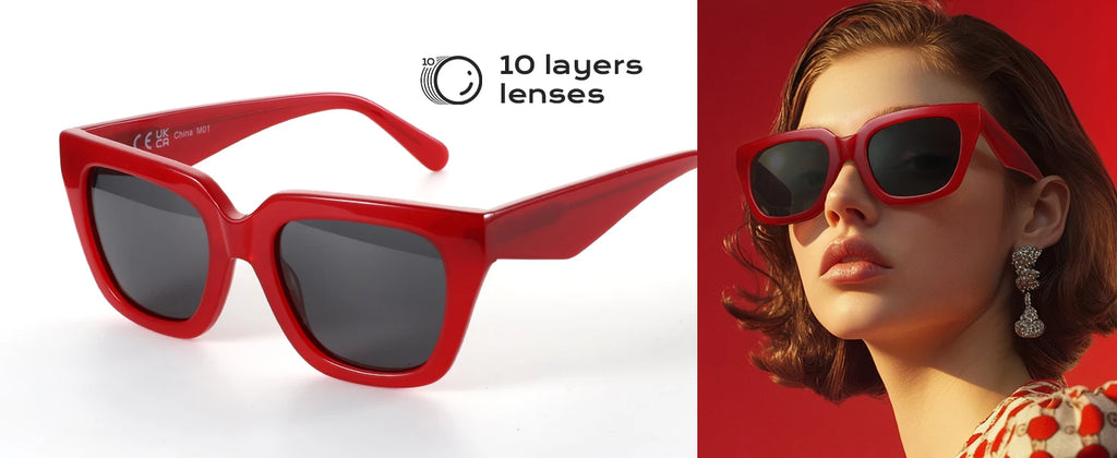 CowLost | zenottic-womens-fashion-sunglasses-polarized-uv-protection-square-acetate |9
