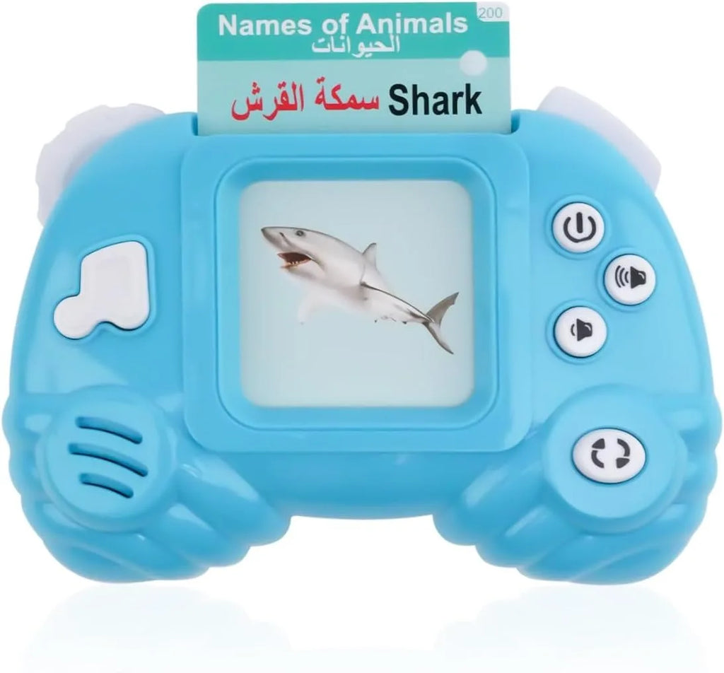 Talking Flash Cards for Kids Early Learning Montessori Language Teaching Toy