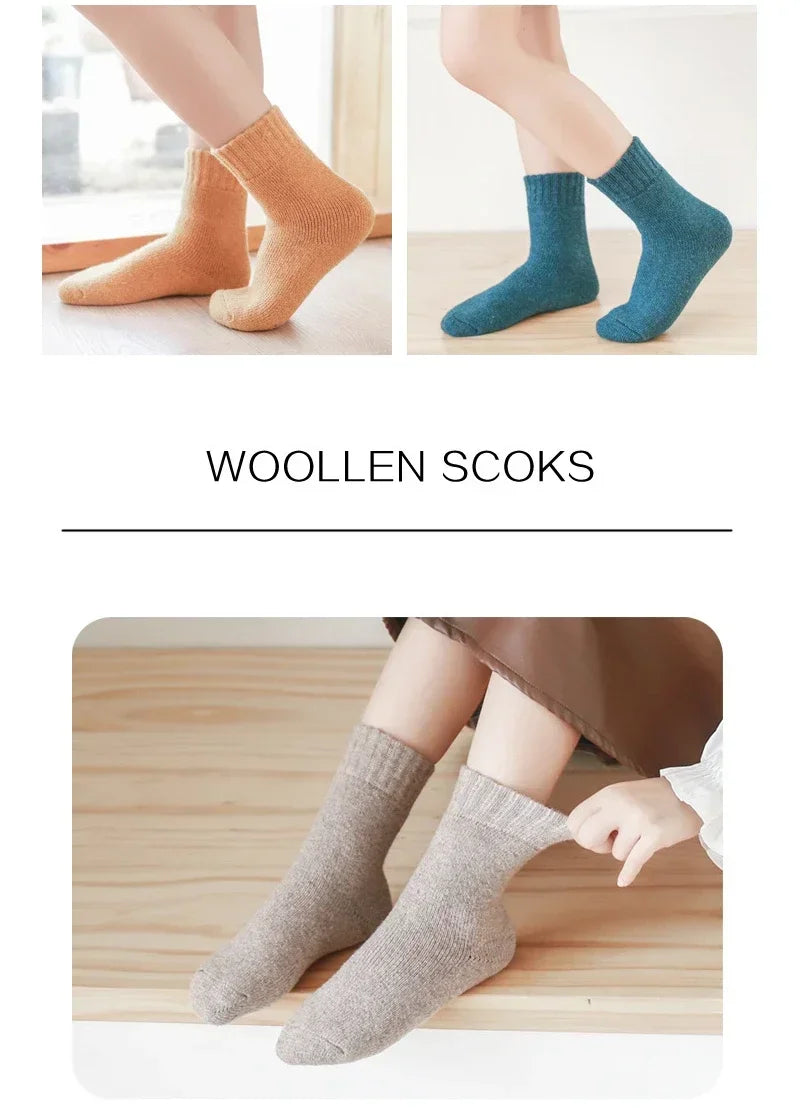 CowLost | uncategorized-kids-winter-merino-wool-hiking-socks-thick-crew-3-pack |11