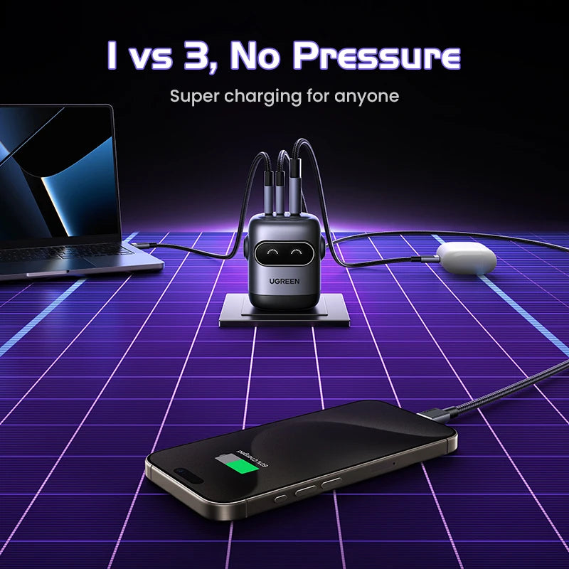 CowLost | ugreen-65w-30w-gan-charger-robot-design-qc4-0-3-0-pps |2