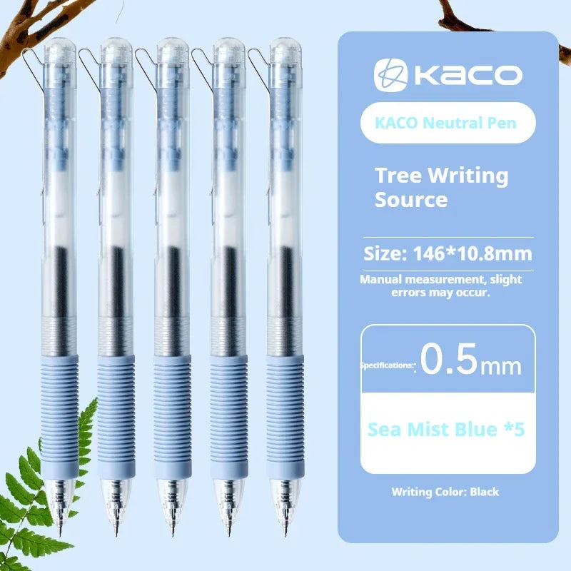 CowLost | product_id-kaco-k1-0-5mm-black-gel-pen-with-soft-grip-and-transparent-barrel-for-smooth-writing |41