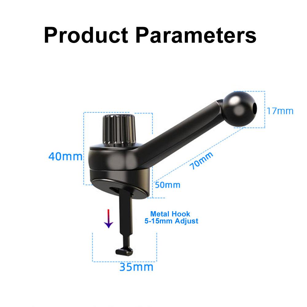 CowLost | product_id-17mm-ball-head-magnetic-car-air-vent-phone-mount-holder |11