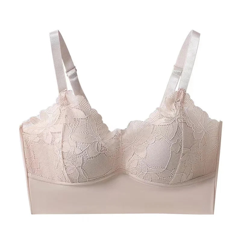 CowLost | product_id-lace-back-wireless-adjustable-seamless-push-up-bra-large-size |17