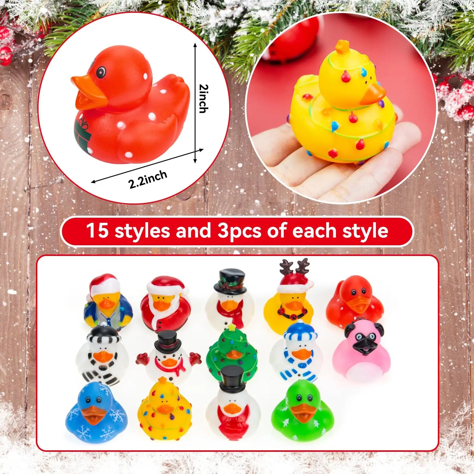CowLost | product_id-2-6-12-christmas-rubber-ducks-2-16-funny-holiday-duck-toys-for-jeep-ducking-bath-play |2
