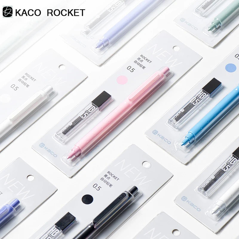 CowLost | product_id-kaco-rocket-0-5mm-hb-mechanical-pencil-set-for-writing-and-drawing |1