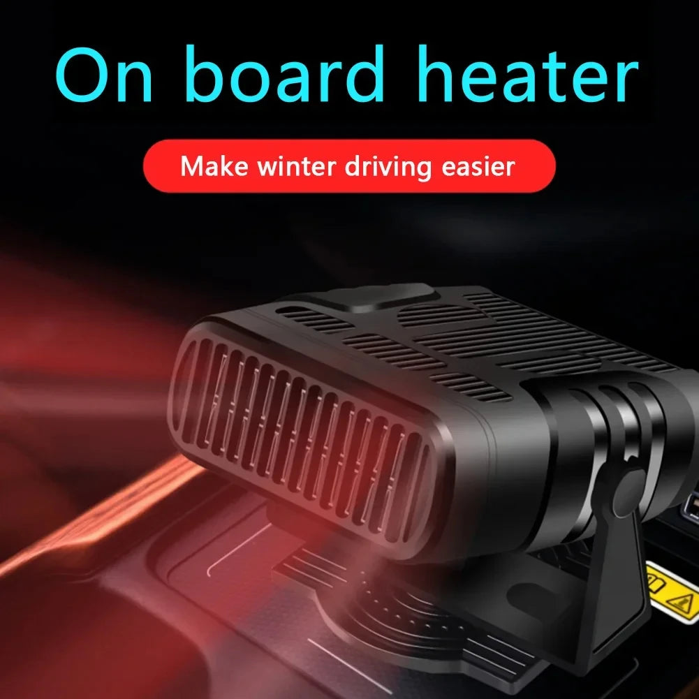 CowLost | car-heater-12v-24v-heater-portable-defogger-defroster-heating-fan-200w-dryer-windshield-defogging-household-heater-new |3