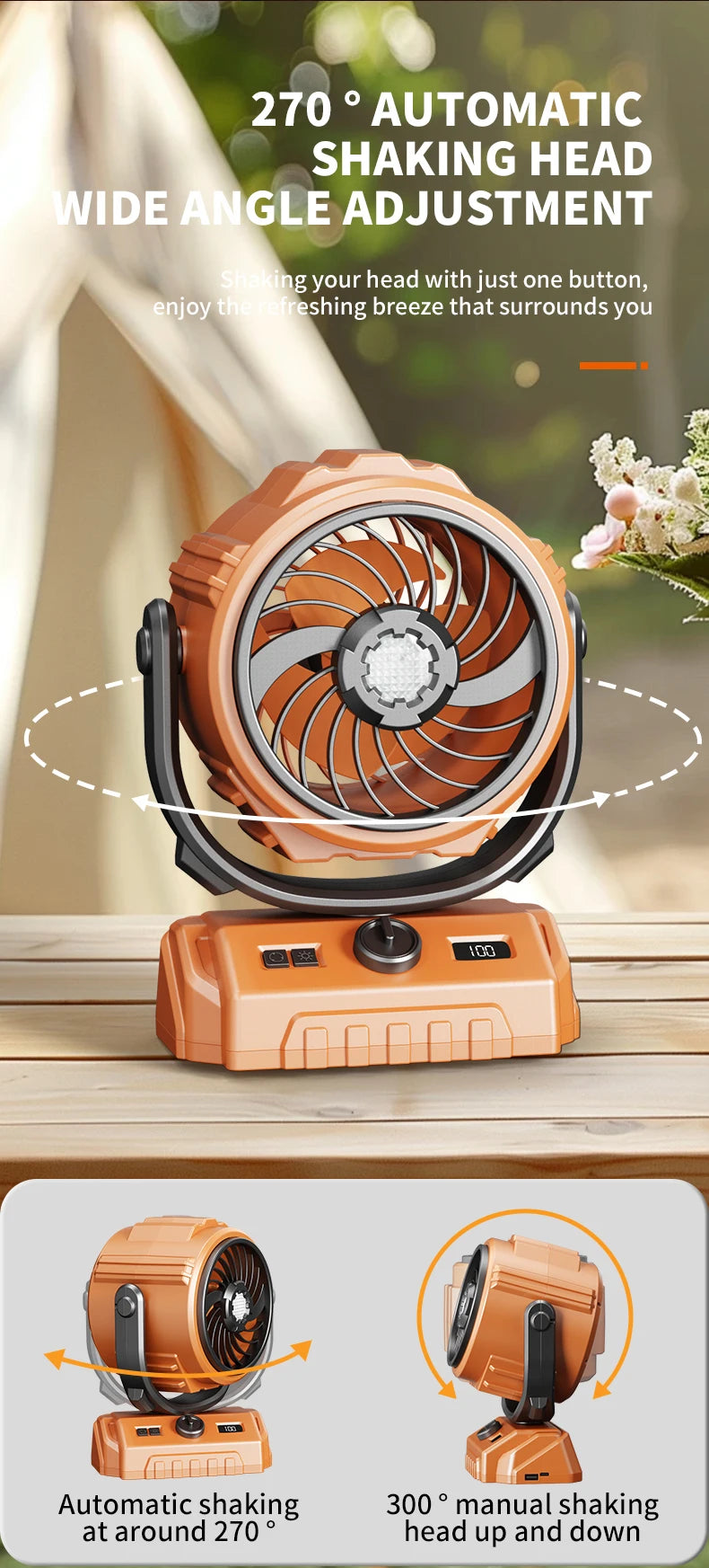 CowLost | product_id-homefish-2026-6-rechargeable-camping-fan-with-100-speeds-oscillating-led-light-digital-display |16