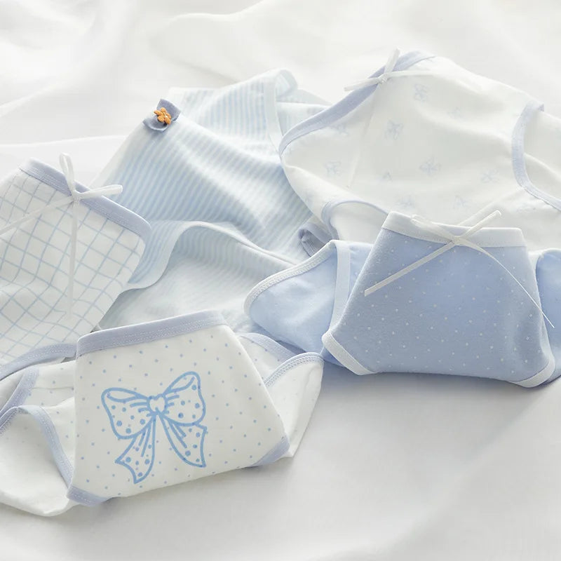 CowLost | product_id-ollymurscn-womens-cotton-low-waist-seamless-briefs-with-bow-detail |4