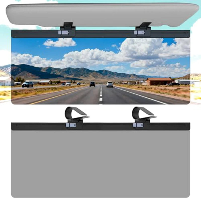 CowLost | product_id-universal-adjustable-car-sun-visor-extender-with-dual-clips-anti-glare-shield |5