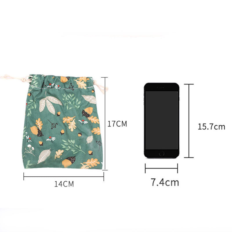 CowLost | wallets-money-clips-mini-fruit-print-drawstring-bag-for-candy-and-jewelry-organizer |6