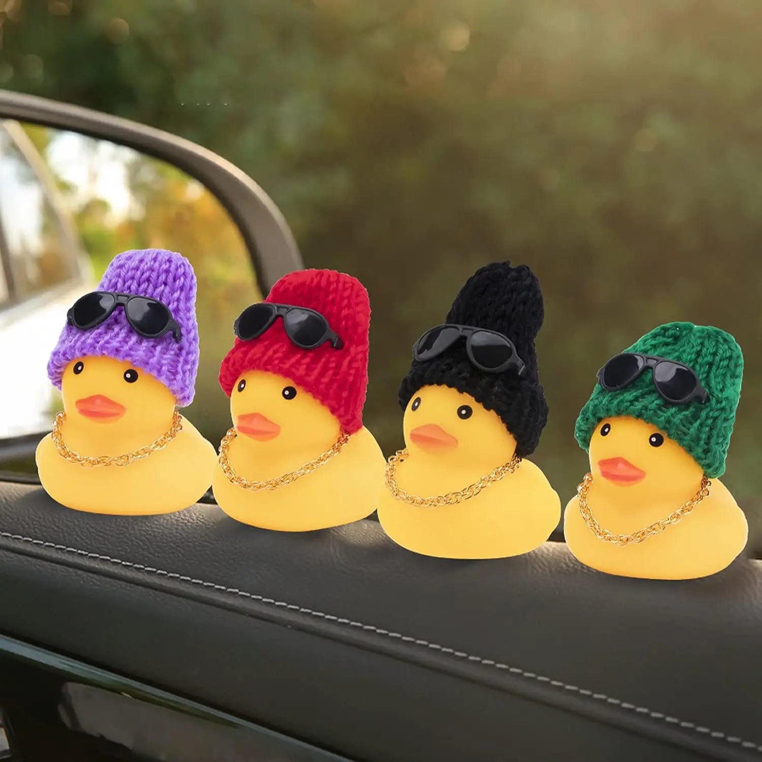 CowLost | product_id-car-rubber-duck-dashboard-ornament-with-mini-bachelor-cap-decoration |8