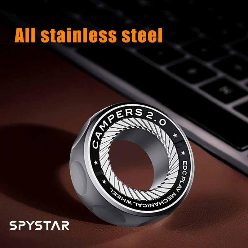 CowLost | product_id-spystar-magnetic-adjustable-stainless-steel-fidget-ratchet-spinner-ring-edc-toy |12