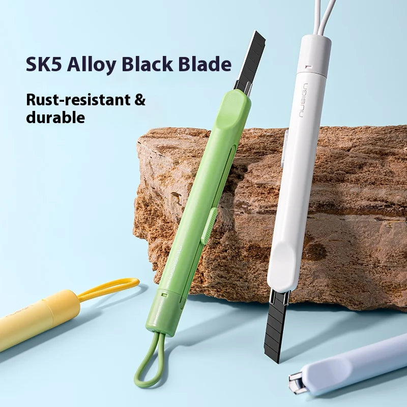 CowLost | product_id-deli-nusign-mini-retractable-utility-knife-with-sk5-alloy-black-blade-for-craft-and-diy |3